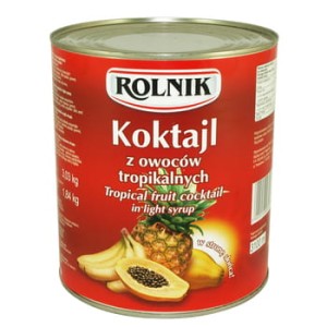 Koktajl z owoców tropikalnych Rolnik 3,1 l