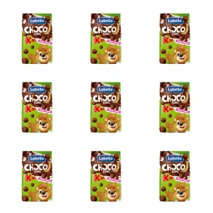 Lubella Mlekołaki Choco Kulki Zbożowe kulki o smaku czekoladowym 500 g X9