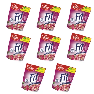 Fit Truskawka Malina Wiśnia 225g Sante X8