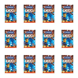 Lubella Mlekołaki Choco Muszelki Zbożowe muszelki o smaku czekoladowym 250 g X12