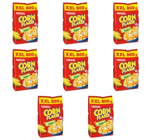 Nestle Płatki kukurydziane Corn Flakes 800g X8