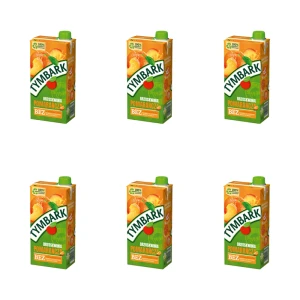 Tymbark Napój pomarańcza brzoskwinia 1 l X6