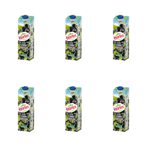 Hortex Nektar czarna porzeczka karton 1 l X6