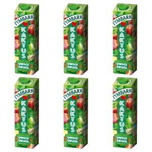 Tymbark Owoce Świata Napój wieloowocowy kaktus 1 l X6