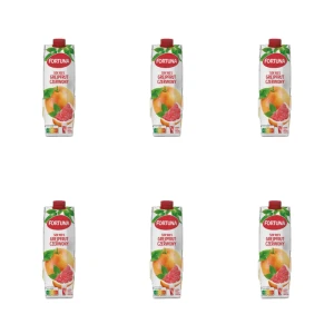 Fortuna Sok 100% Grejpfrut czerwony 1 l X6