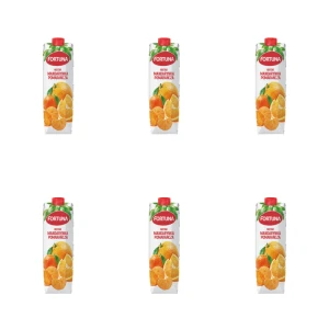 Fortuna Nektar mandarynka pomarańcza 1 l X6