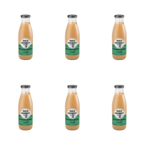 Bracia Sadownicy sok tłoczony 750 ml jabłko z miętą X6