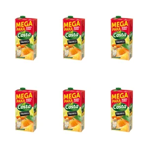 Costa Napój pomarańcza karton 2 l X6