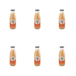 Bracia Sadownicy Sok 100% Tłoczony Naturalny Jabłkowy z Wit. C 750ml Jabłko X6