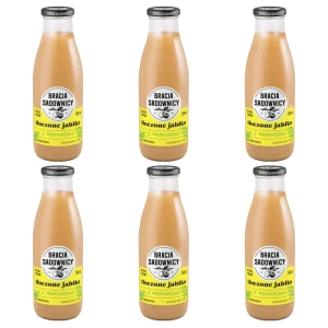 Bracia Sadownicy sok tłoczony 750 ml jabłko z ananasem X6