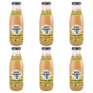 Bracia Sadownicy sok tłoczony 750 ml jabłko odmiana Golden Delicious X6