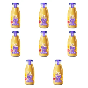 Hortex Przetarte Smoothie jabłko, banan, pomarańcza, mango, acerola z dodatkiem rozdrobnionych nasion quinoa 250ml X8