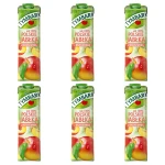 Tymbark Sok 100% Polskie Jabłka z Brzoskwinią 1l X6