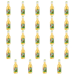 Tymbark Napój Niegazowany z Sokiem o Smaku Jabłko Mięta Butelka Szklana 250ml X24