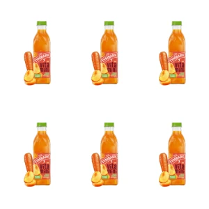 Tymbark Vitamini 100% Sok jabłko marchew brzoskwinia 1 l X6