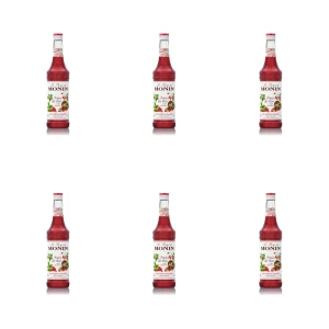 Monin Wild Strawberry - syrop poziomkowy 0,7l X6