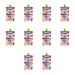 Tymbark Musly kasza manna płatki owsiane owoce leśne 170 g X10