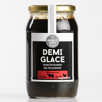 Sos pieczeniowy wołowo-drobiowy Demi Glace 900 g Sos pieczeniowy wołowo-drobiowy Demi Glace 900g