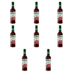 Herbapol syrop owocowy suplement diety malina z jeżyną z wit. C, D, B6 i cynkiem 420ml X8