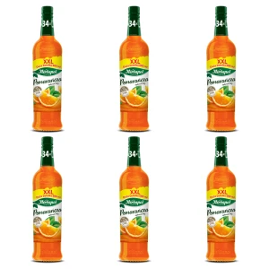 Herbapol Syrop owocowy o smaku pomarańczowym z witaminą C, D, B6 i Cynk, 680ml X6