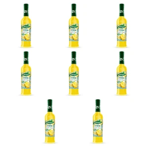 Herbapol Syrop Owocowy Suplement Diety Cytryna Lemoniadowa z witaminami C,D, B6 i cynkiem 420 ml X8