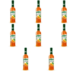 Herbapol Syrop Owocowa Spiżarnia Pomarańcza z wit. C, D, B6 i Cynkiem 420 ml X8