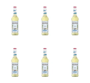 Monin Vanilla Sugar Free - syrop bezcukrowy waniliowy 0,7l X6