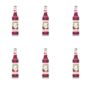 Monin Raspberry - syrop malinowy 0,7l X6