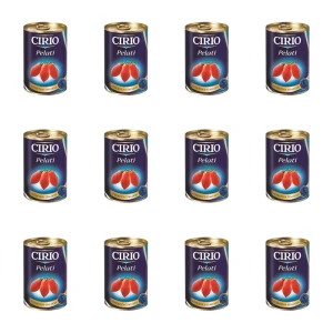 CIRIO pelati pomidory bez skóry 400 g X12