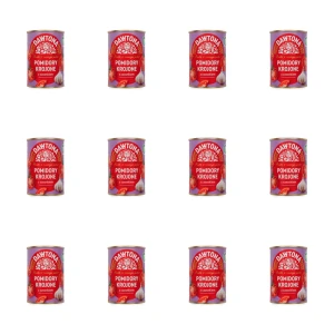 Pomidory krojone z czosnkiem 400g Dawtona X12
