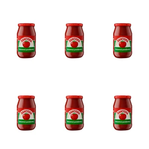 Koncentrat pomidorowy 30% pasteryzowany 550g Dawtona X6