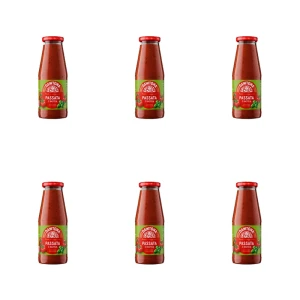 Passata Rustica z bazylią 690g Dawtona X6