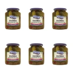 Ogóki konserowe z papryczką chili Provitus 640G X6