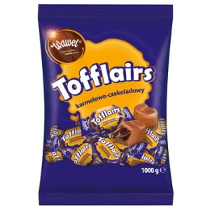 Tofflairs karmelowo-czekoladowy Wawel 1 kg