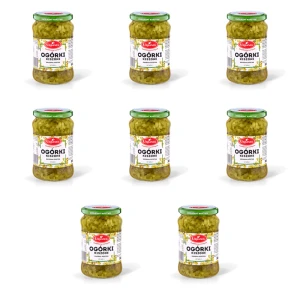 Ogórki kiszone drobna kostka 360g Urbanek X8
