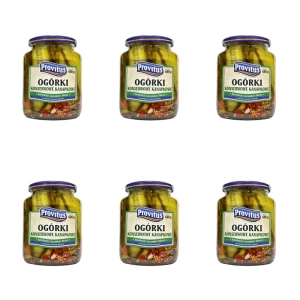 Ogórki konserwowe kanapkowe Provitus 680G X6