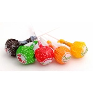 Lizak kulisty o smakach owocowych i cola 8 g x150 szt.