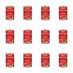 Primo Gusto Pomidory w kawałkach w puszce 400g X12