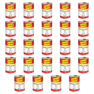 TOPSELLER Pomidory krojone, obrane w soku pomidorowym 400 g X24