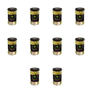 Ogóreczki konserwowe z czosnkiem 300/150 g Smak X10