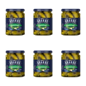 Krakus Ogórki korniszony 500 g X6