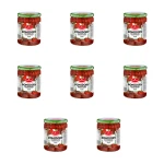 Pomidory suszone w oleju z ziołami paski 480g/320g Urbanek X8