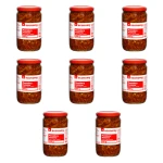 TGE Pomidory suszone paski w oleju z ziołami 650 g X8