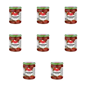 Pomidory suszone w oleju z ziołami 480g/320g Urbanek X8