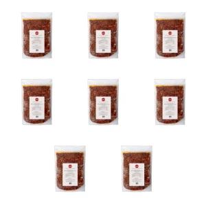 Pomidory suszone na słońcu paski w oleju słonecznikowym 1000/950 g Vera X8