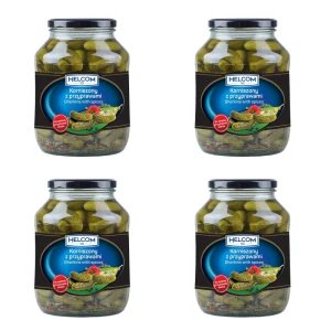 Korniszony z przyprawami 1,6 kg HELCOM X4
