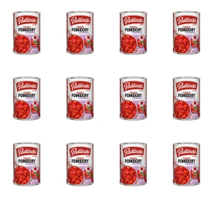 Pomidory krojone z czosnkiem Pudliszki 400g X12