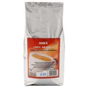 Kawa ziarnista arabica Daka 1 kg