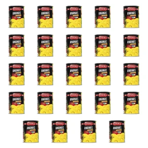 Ananas plastry SANDRA 565g X24