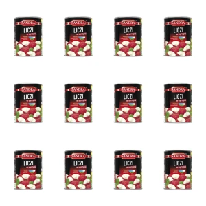 Liczi w syropie 565 g Sandra X12